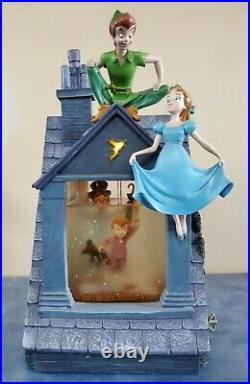 Disney Peter Pan Darling House Musical Snowglobe Blower Lights