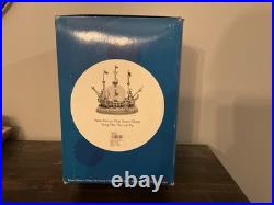Disney Peter Pan Pirate Ship You Can Fly Light Up/ Musical Snow Globe