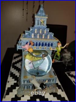 Disney Peter Pan Snow Globe You Can Fly Big Ben Clock Tower Description