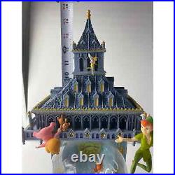 Disney Peter Pan Snow Globe You Can Fly Big Ben Clock Tower Light-Up (READ)