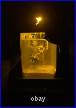 Disney Peter Pan You Can Fly Darling House Snow Globe Music Light Pump Working