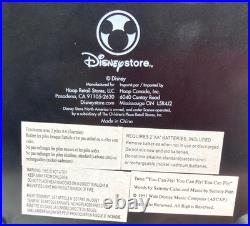 Disney Peter Pan You Can Fly Darling House Snow Globe Music Light Pump Working