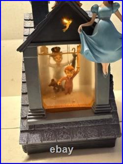Disney Peter Pan You Can Fly Darling House Snow Globe Music VERY RARE