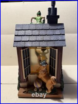Disney Peter Pan You Can Fly Darling House Snow Globe Music VERY RARE