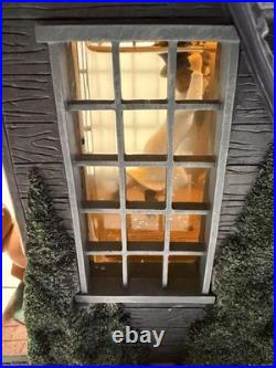 Disney Peter Pan You Can Fly Darling House Snow Globe Music VERY RARE