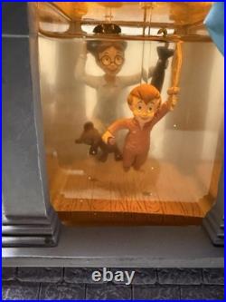 Disney Peter Pan You Can Fly Darling House Snow Globe Music VERY RARE