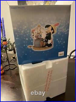 Disney Pinocchio & Figaro Magic Musical Snow Globe. Disney Store Brand New Stock