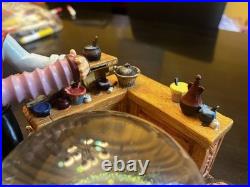 Disney Pinocchio Gepetto's Workshop Scene Snow Globe/ Music Box Does Not Work