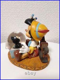 Disney Pinocchio Snow Globe 12cm from japan