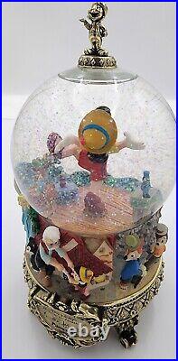 Disney Pinocchio Snow Globe of Masters of Animation 1990's