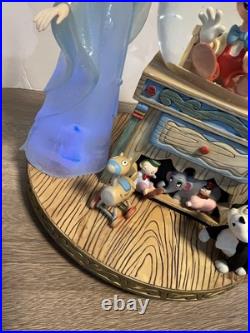 Disney Pinocchio & The Blue Fairy Snow Globe Working No Box Disney Pinocchio & The Blue Fairy Snow Globe Working No Box