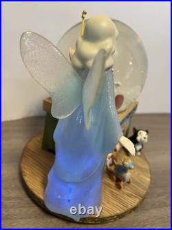 Disney Pinocchio & The Blue Fairy Snow Globe Working No Box Disney Pinocchio & The Blue Fairy Snow Globe Working No Box