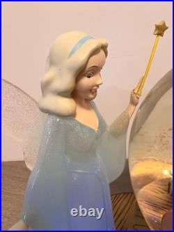 Disney Pinocchio & The Blue Fairy Snow Globe Working No Box Disney Pinocchio & The Blue Fairy Snow Globe Working No Box