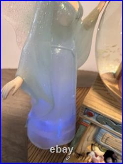 Disney Pinocchio & The Blue Fairy Snow Globe Working No Box Disney Pinocchio & The Blue Fairy Snow Globe Working No Box