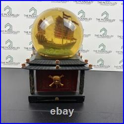 Disney Pirates of the Caribbean At World's End Pirate Ship Snow Globe with Box