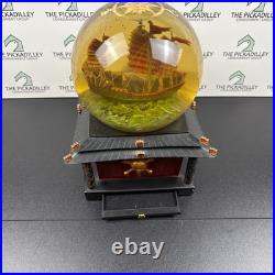 Disney Pirates of the Caribbean At World's End Pirate Ship Snow Globe with Box