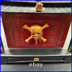 Disney Pirates of the Caribbean At World's End Pirate Ship Snow Globe with Box