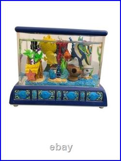 Disney Pixar Finding Nemo Aquarium Fish Tank Snow Globe Music Box