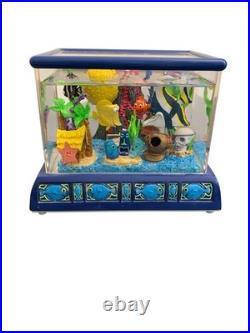 Disney Pixar Finding Nemo Aquarium Fish Tank Snow Globe Music Box