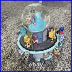 Disney Pixar Monsters Inc Rotating Musical Snow Globe