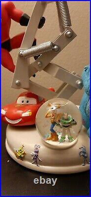 Disney Pixar RARE Lamp Snowglobe Monsters Toy Story Cars Nemo Ratatouille