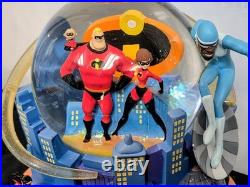 Disney Pixar The Incredibles Double 7 1/2Snow Globe