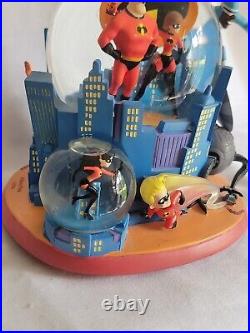 Disney Pixar The Incredibles Light Up Large Snow Globe Animation Decor Light Up Disney Pixar The Incredibles Light Up Large Snow Globe Animation Decor Light Up