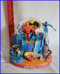 Disney Pixar The Incredibles Light Up Large Snow Globe Animation Decor Light Up Disney Pixar The Incredibles Light Up Large Snow Globe Animation Decor Light Up