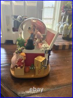 Disney Pixar Toy Story Andy's Bed Musical Snow Globe Ultra Rare In Perfect Shape