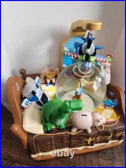 Disney Pixar Toy Story Andy's Bed Musical Snow Globe Ultra Rare In Perfect Shape