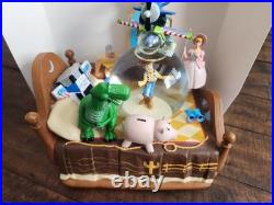 Disney Pixar Toy Story Andy's Bed Musical Snow Globe Ultra Rare In Perfect Shape