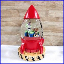 Disney Pixar Toy Story The Claw Woody Buzz Lightyear Alien Greenman Snow Globe