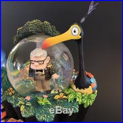 Disney Pixar UP Movie Snow Globe With Blower! Water Is Clear. Excellent Condition