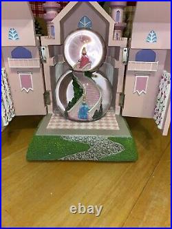 Disney Princess Castle Staircase Snow globe