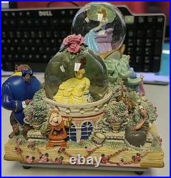 Disney Princess Fairy Tales Musical Snow Globe Share a Dream is Wish Heart Makes