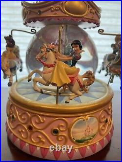 Disney Princess Snow globe Ariel, Snow White, Cinderella, Sleeping Beauty, Belle