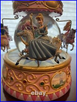 Disney Princess Snow globe Ariel, Snow White, Cinderella, Sleeping Beauty, Belle