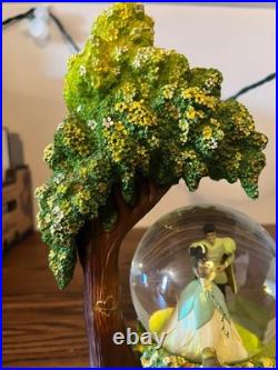 Disney Princess & The Frog Wedding Light Up Snow Globe
