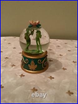 Disney Princess Tiana and The Frog Snow Globe Rare
