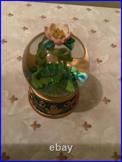 Disney Princess Tiana and The Frog Snow Globe Rare
