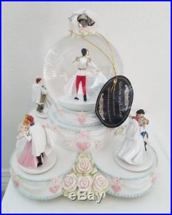 Disney Princess Wedding Cake Musical Snowglobe Water Snow Globe So This Is Love