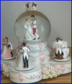 Disney Princess Wedding Snow Globe Sankyo Music Box So This Is Love