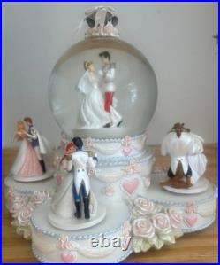 Disney Princess Wedding Snow Globe Sankyo Music Box So This Is Love