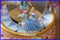 Disney Princesses Carousel Snow Globe Song So This Is Love With Lights & Music