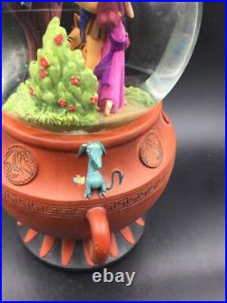 Disney Rare Hercules Musical Snow Globe Go The Distance SEE PICS DAMAGED Disney Rare Hercules Musical Snow Globe Go The Distance SEE PICS DAMAGED