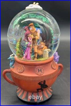 Disney Rare Hercules Musical Snow Globe-Plays Tested And Works READ Disney Rare Hercules Musical Snow Globe-Plays Tested And Works READ