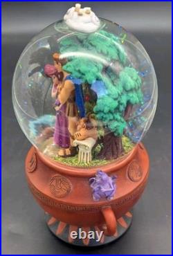 Disney Rare Hercules Musical Snow Globe-Plays Tested And Works READ Disney Rare Hercules Musical Snow Globe-Plays Tested And Works READ