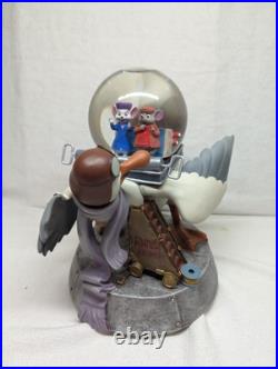Disney Rescuers Snow Globe with auto swirl and music box Disney Rescuers Snow Globe with auto swirl and music box