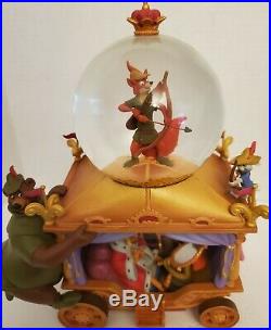 Disney Robin Hood Little John The Phony King Of England Music Water Snow Globe