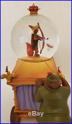 Disney Robin Hood Little John The Phony King Of England Music Water Snow Globe